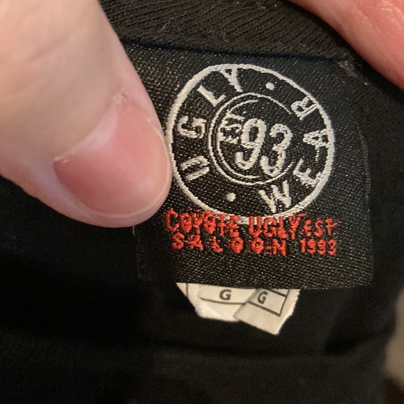 Coyote Ugly Saloon-Ugly Wear Black T-Shirt Size L - Picture 7 of 8